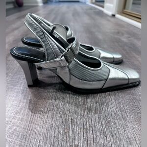 STAUD Silver Women's Shoes